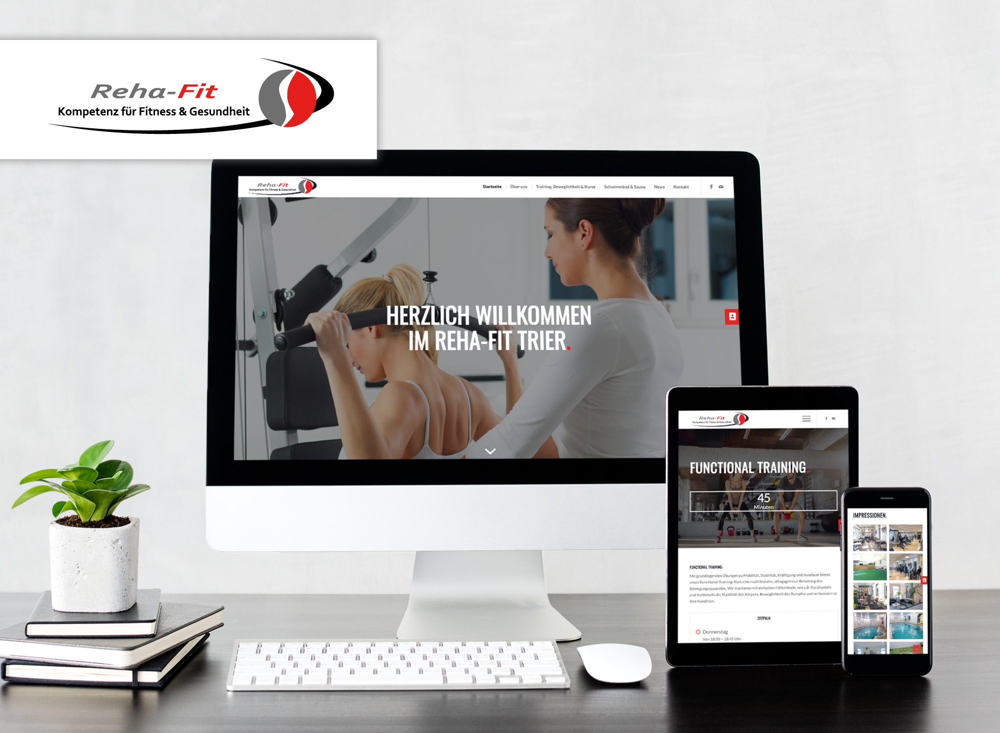 Website-Relaunch für Reha-Fit Trier